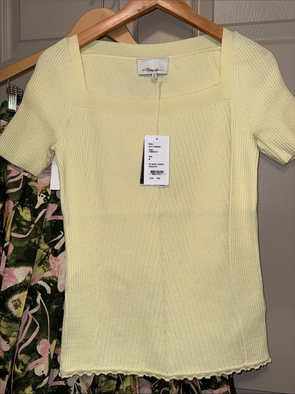 3.1 PHILLIP LIM RIBBED WOOL-BLEND SWEATER